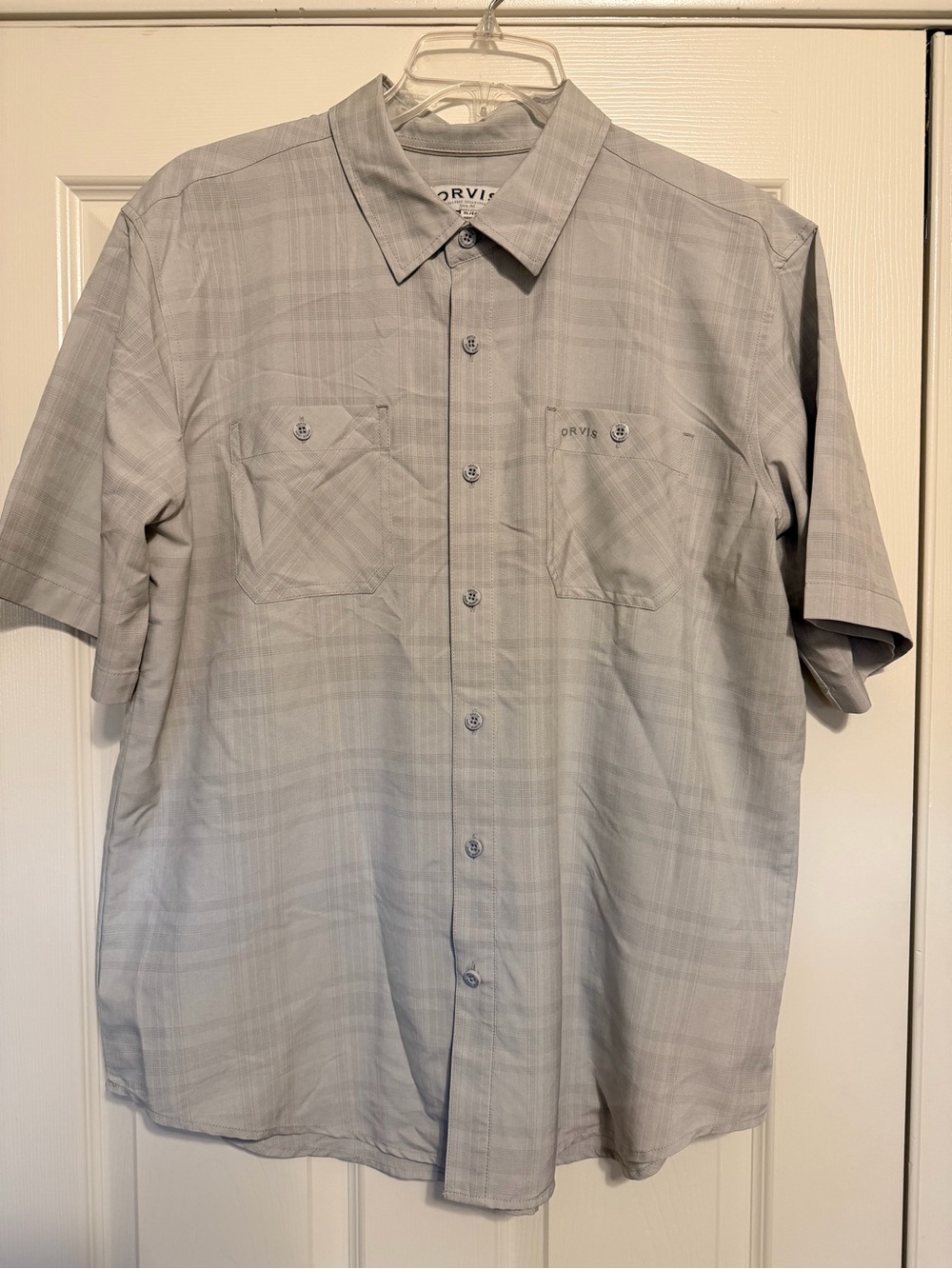 Orvis Men's UPF 30 Relaxed Fit Quick-Dry Short Sleeve Woven Shirt